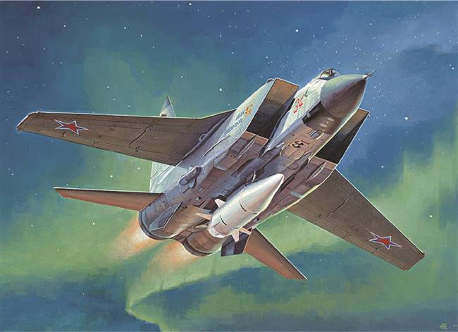 701697 1/72 MiG-31BM. w/KH-47M2