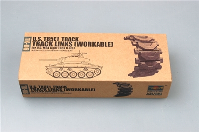 702036 1/35 T85E1 track for U.S. M24 light tank (late)