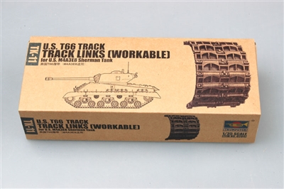 702041 1/35 U.S. T66 steel track for U.S. M4A3E8 sherman tank