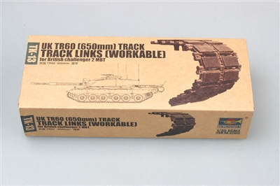 702043 1/35 UK TR60 (650mm) track for British challenger 2 MBT
