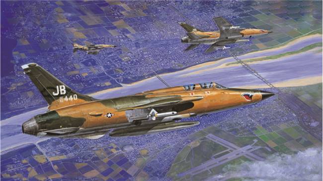 702202 1/32 Republic F-105G Wild Weasel
