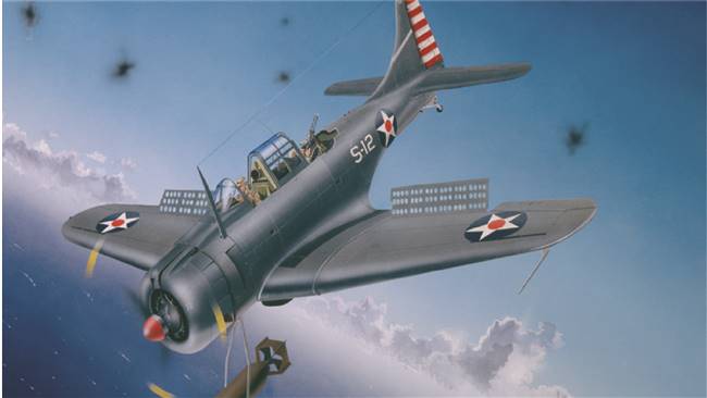 702242 1/32 SBD-3/4/A-24A "Dauntless"
