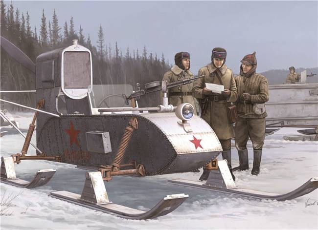 702322 1/35 Soviet Aerosan RF-8