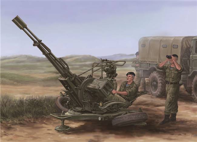 702348 1/35 Russian ZU-23-2 Anti-Aircraft Gun