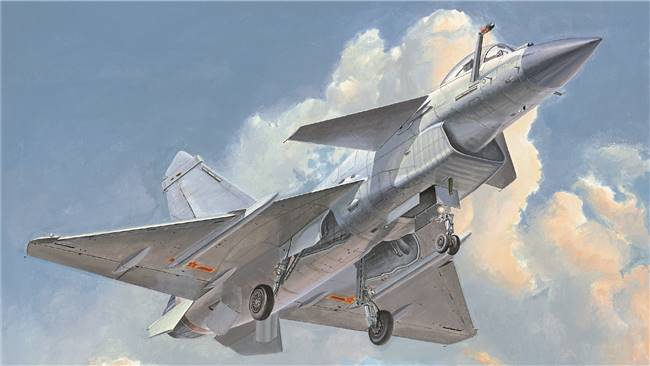702848 1/48 PLAAF J-10B Vigorous Dragon