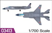 703413 1/700 Aircraft-YAK-141  - 18pcs/box