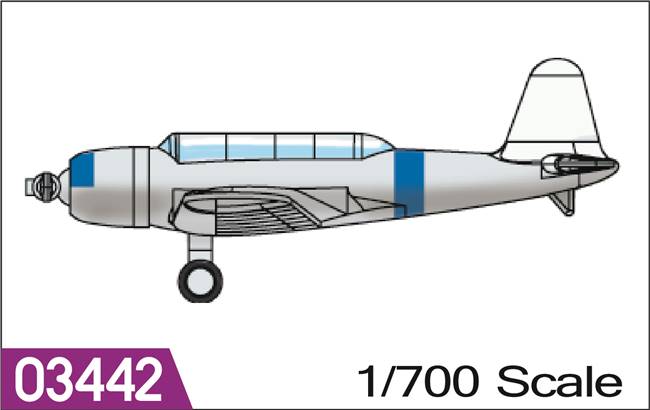 703442 1/700 SB2U SCOUT BOMBER