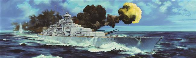 703702 1/200 German Bismarck Battleship