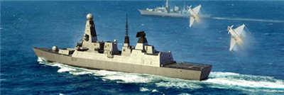 704550 1:350 HMS Type 45 Destroyer