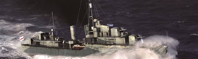 705331 1/350 HMS Eskimo Destroyer 1941