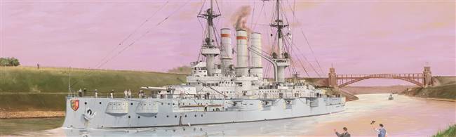 705355 1/350 Schleswig - Holstein Battleship 1908