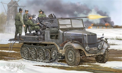 705532 1:35 German Sd.Kfz.6/2  3.7cm Flak 37 auf Selbstfahrlafette