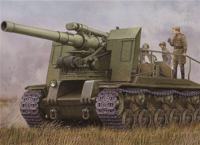 705583 1/35 Soviet S-51 Self-Propelled Gun