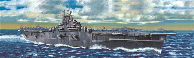 705604 1/350 Aircraft carrier -CV-13 Franklin 1944