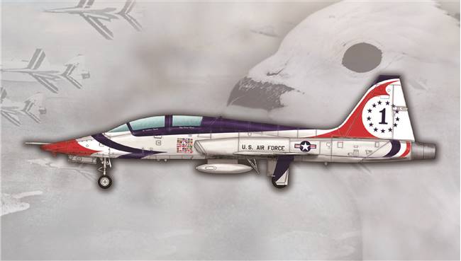 705809 1/48 T-38A Talon - Thunderbird