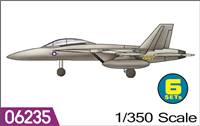 706235 1/350 F/A -18F SUPER Hornet  -  6pcs/box