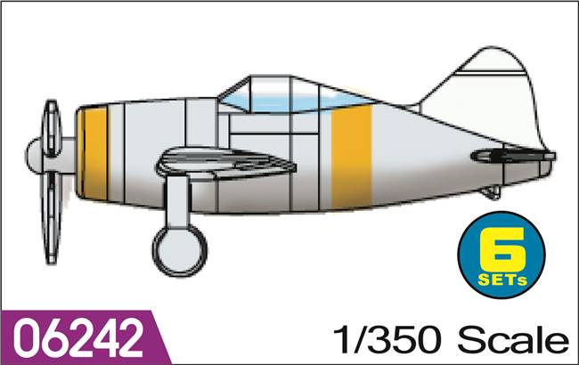 706242 1/350 Aircraft- F2A FIGHTER