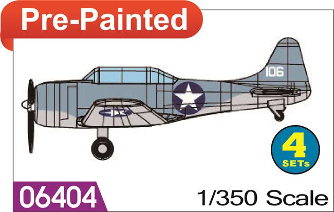 706404 1/350 SBD-3 DAUNTLESS(Pre-painted)