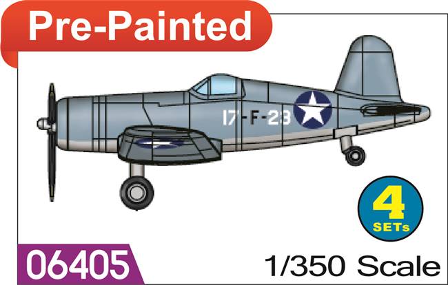 706405 1/350 F4U-4 CORSAIR(Pre-painted)