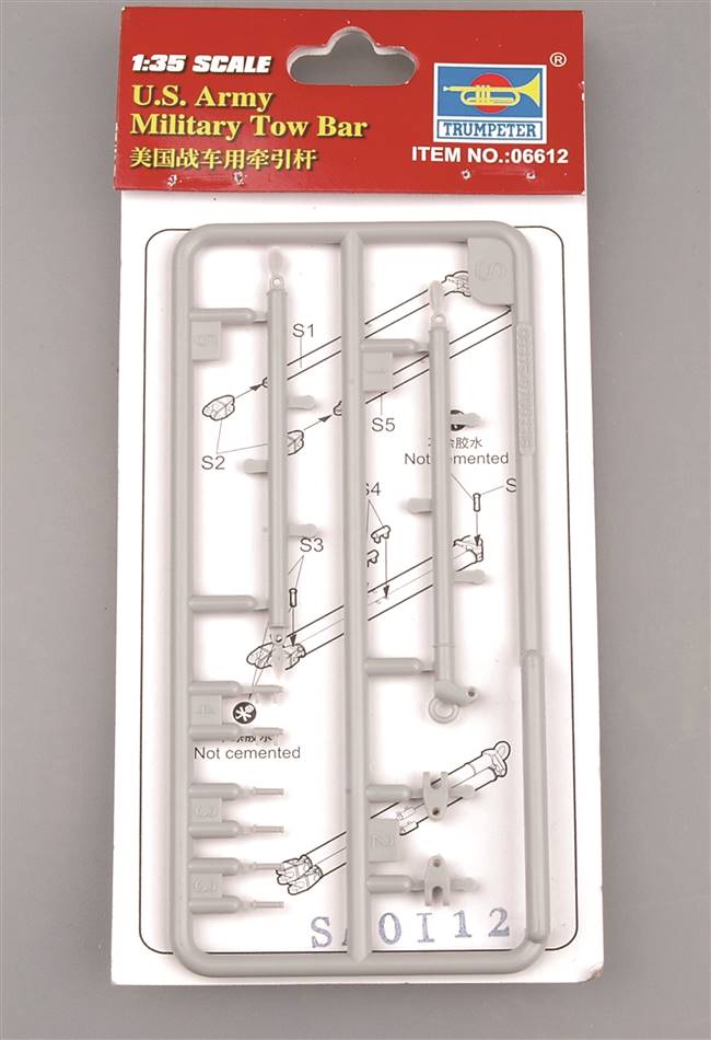 706612 1/35 U.S. Army Military TOW Bar with Clevices