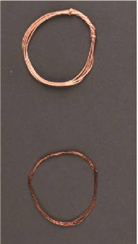706628 55cm Brass Wire Set (2-types: 0.35mm & 0.8mm)
