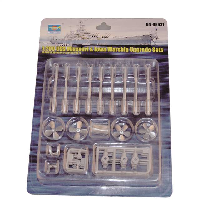 706631 1:200 Missouri & Iowa Warship Upgrade Sets