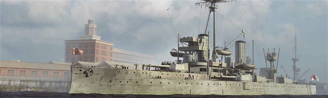 706706 1/700 HMS Dreadnought 1918
