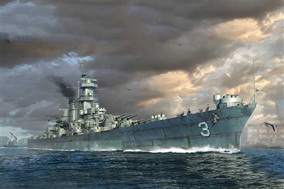 706740 1:700 USS Hawaii CB-3