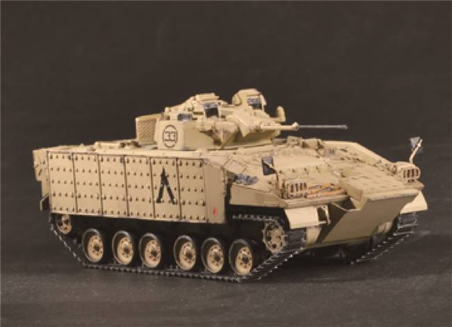 707102 1:72 British Warrior Tracked Mechanised Combat Vehicle up-armored