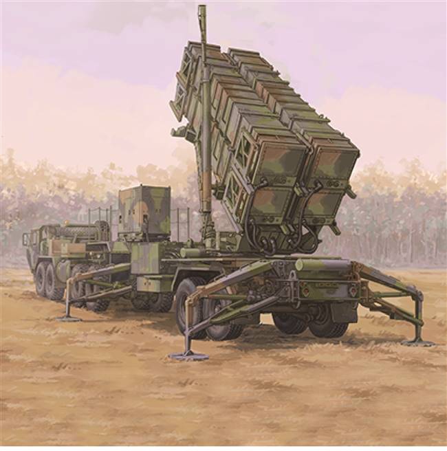 707158 1:72 M983 HEMTT & M901 Launching Station w/MIM-104 Patriot SAM System (PAC-2)