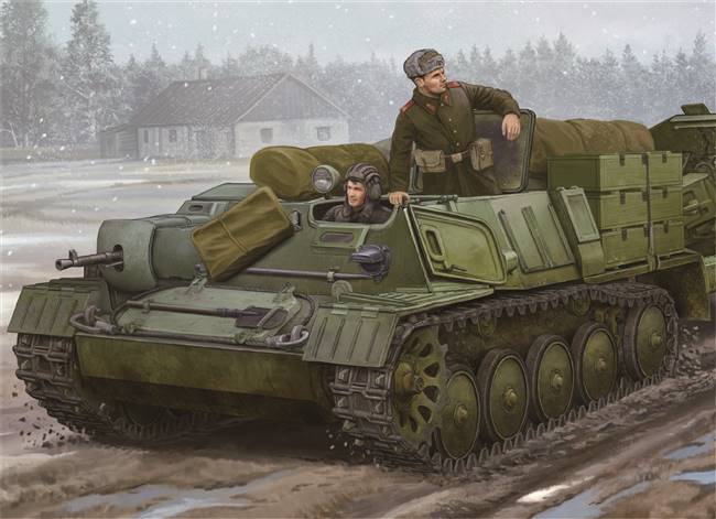 709509 1/35 Soviet AT-P artillery tractor