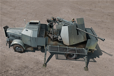 709594 1/35 L4500A mit 5cm Flak 41 II