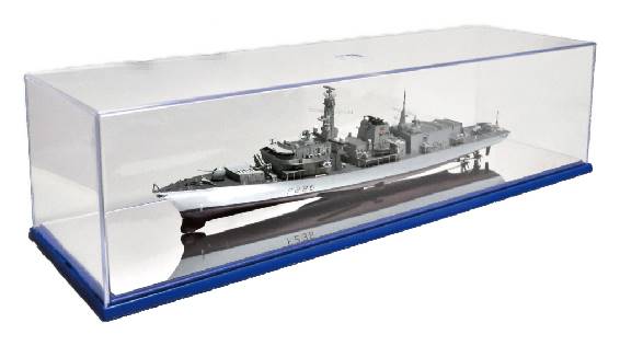 709851 Display Case w/Mirror Base 359x89x89mm (for 1/350 subs & 1/350 destroyers)