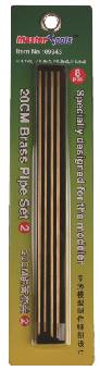 709943 20cm Brass Pipe Set 2--0.7, 0.8, 0.9, 1.0mm (2pcs each)