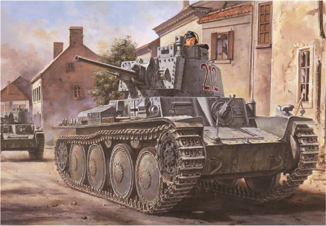 80138 1/35 German PzKpfw / PzBfWg 38t Ausf B