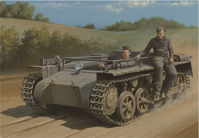 80144 1/35 German PzKpfw1 Ausf A ohne Aufbau