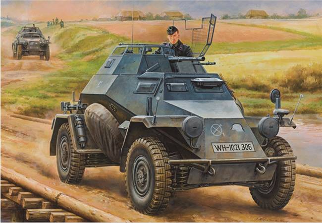 80149 1/35 German Leichter Panzerspahwagen2cm Mid Version