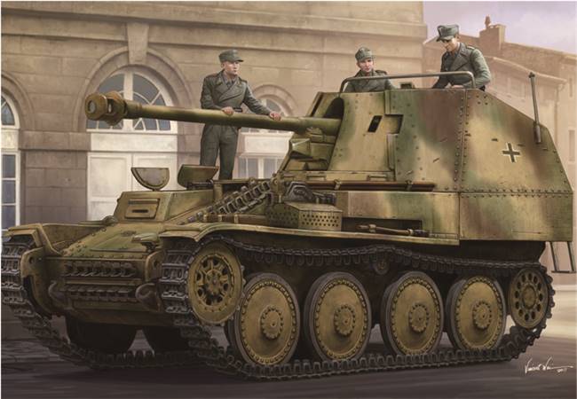 80168 1/35 Marder III AusfM Tank Destroyer SdKfz138 - Late
