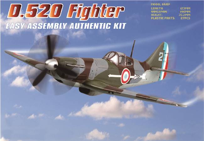 80237 1/72 D.520 Fighter