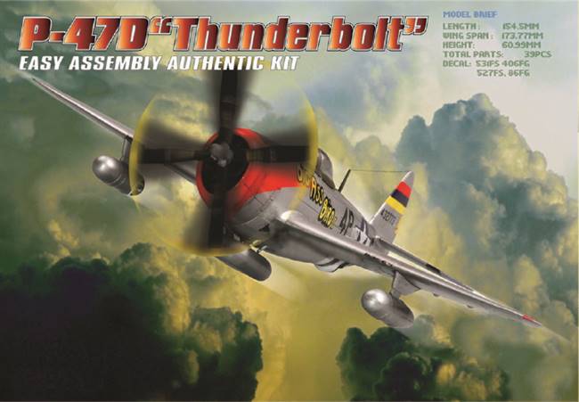 80257 1/72 P-47D Thunderbolt