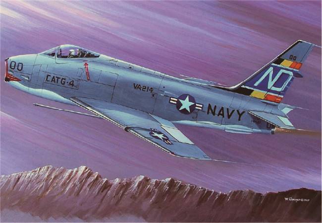 80313 1/48 FJ-4B Fury