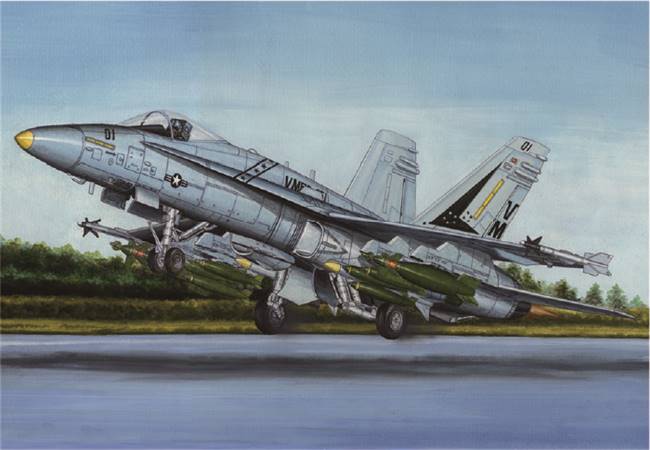 80320 1/48 F/A-18A "HORNET"