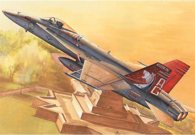 80321 1/48 F/A-18C "HORNET"