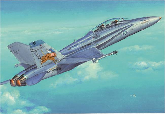 80322 1/48 F/A-18D "HORNET"