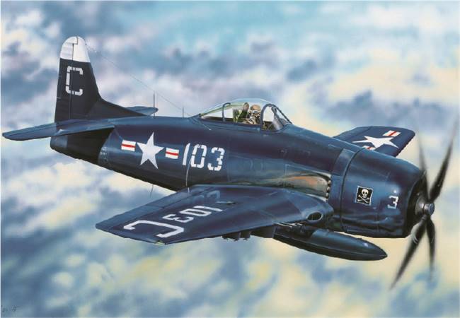 80358 1/48 F8F-2 Bearcat
