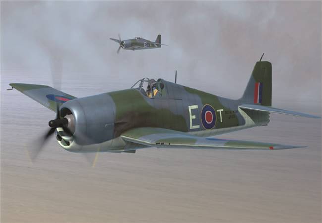 80361 1/48 British Fleet Air Arm Hellcat MkII