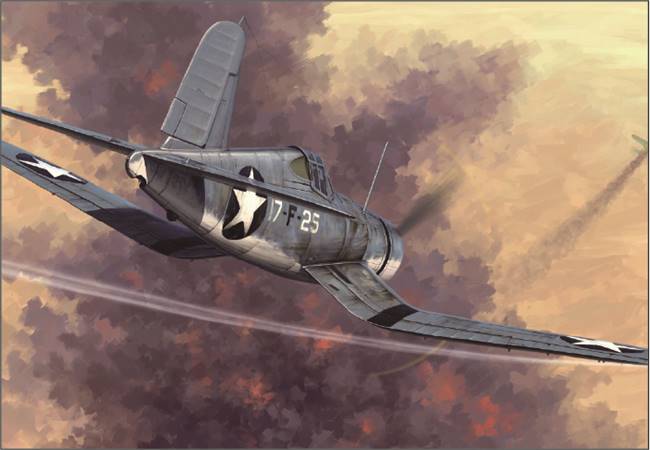 80381 1/48 F4U-1 Corsair Early Version