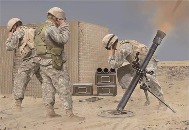 81012 1/3 M252 Mortar