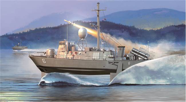 82006 1/200 USS PHM of Pegasus Class