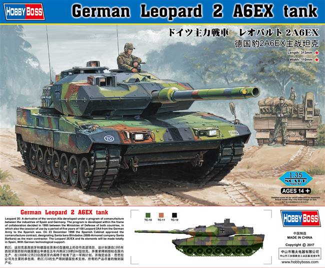 82403 1/35 German Leopard 2 A6EX Tank